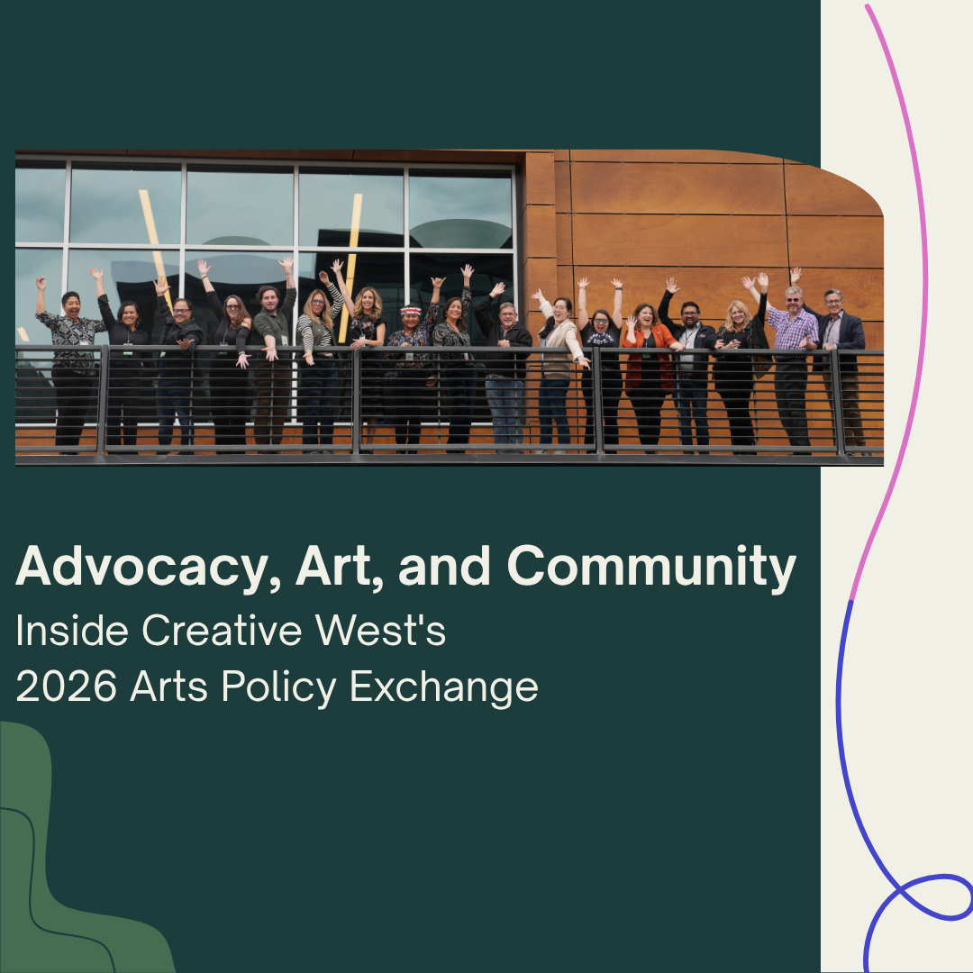 Creative West Arts Policy Exchange Graphic