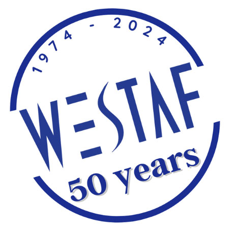 Westaf 50 years logo