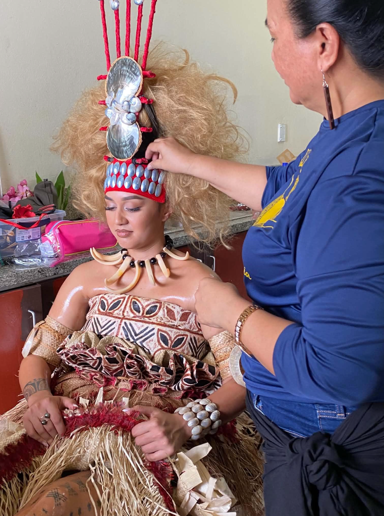 Korina and Dancer Prepare