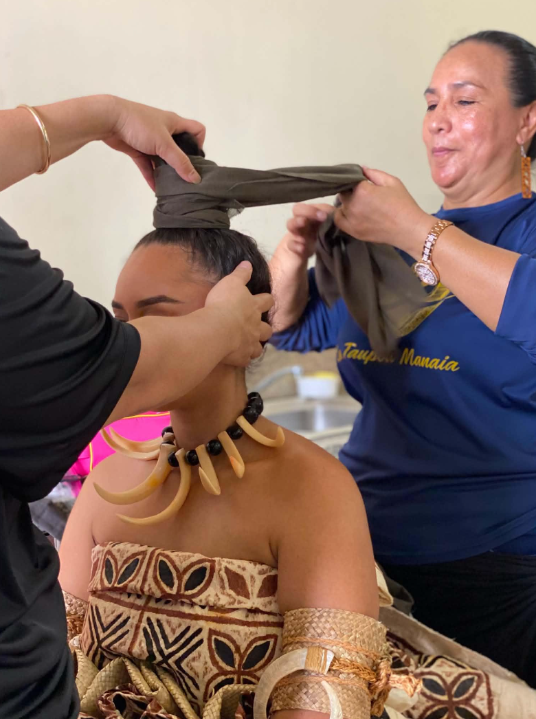 Korina and Dancer Prepare - 2
